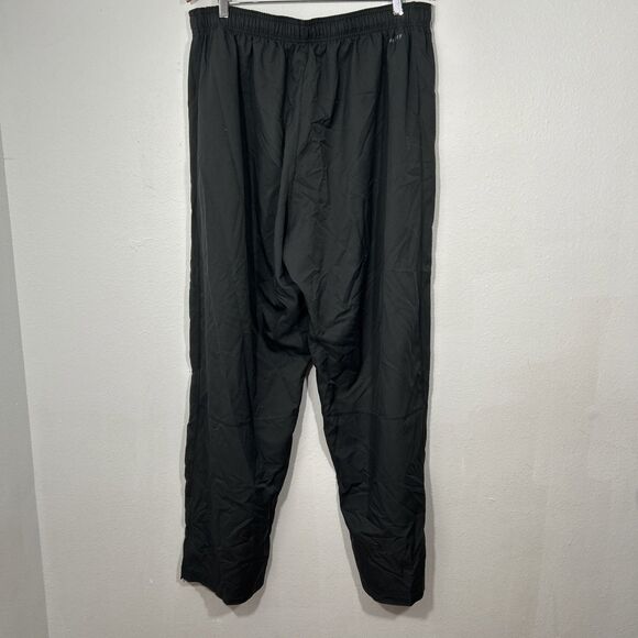 Nike Dri Fit Trackpants Mens 3XL Tall Grey Swoosh Athletic Gym Zip Ankle - Picture 3 of 16